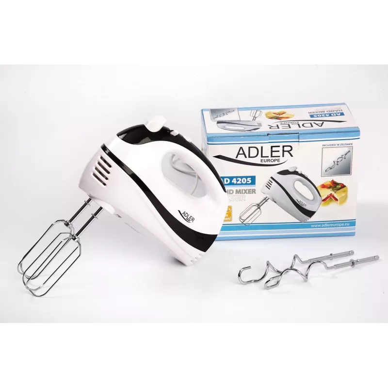 Adler AD 4205 ručný mixér čierny, biely 300 W