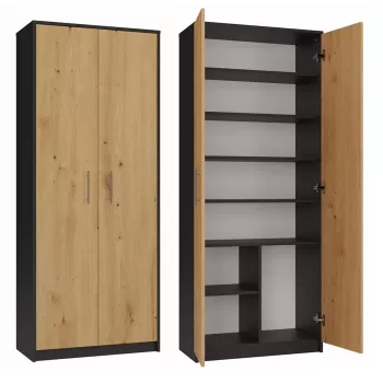 Topeshop OLIV 2D ANT/ART KPL knižnica