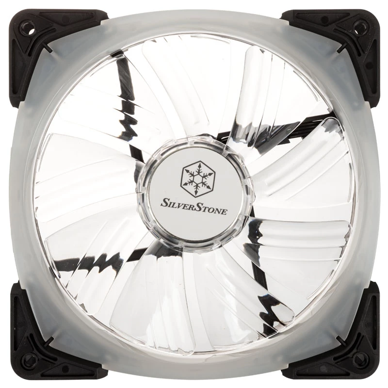 Skriňový ventilátor SILVERSTONE SST-FW142-RGB 140mm 1500U/min – RGB LED, kompatibilný s PWM