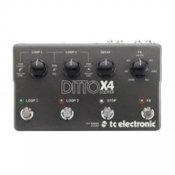 Looper TC Electronic Ditto X4 2-stopový looper, 60 minút loop čas