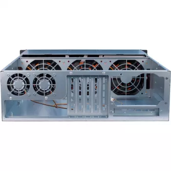 Inter-Tech 3U-30255 Rack čierny, ušľachtilá oceľ