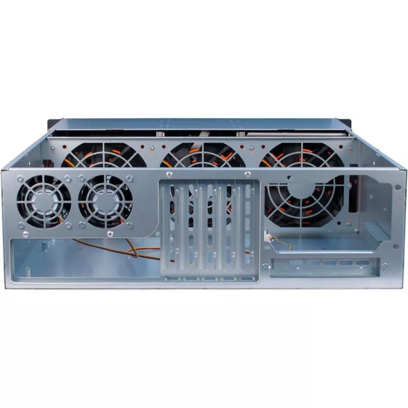Inter-Tech 3U-30255 Rack čierny, ušľachtilá oceľ