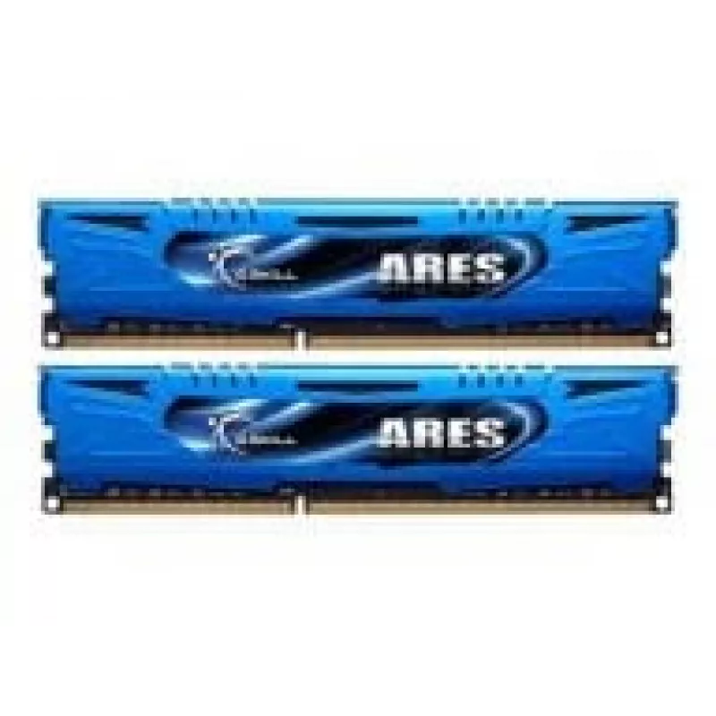 DIMM 16 GB DDR3-2133 (2x 8 GB) Dual-Kit, pamäť modrá, F3-2133C10D-16GAB, ARES