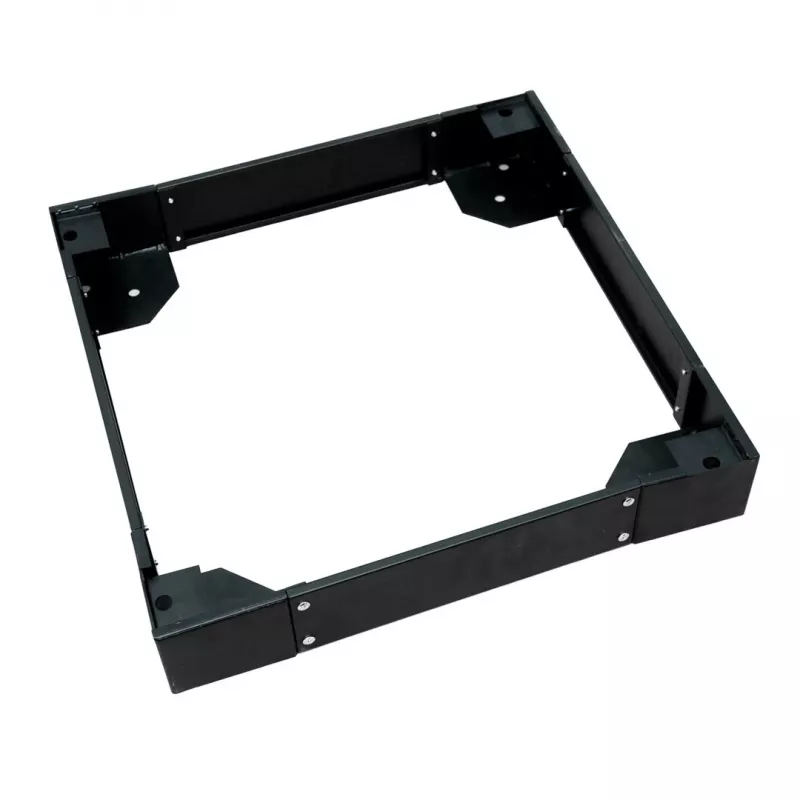 Racková podstava Extralink Plinth 800x800 čierna kov 800mm šírka 800mm hĺbka 100mm výška