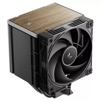 Vzduchový chladič DeepCool AK500 G2, 120-mm ventilátor, max. tlak vzduchu 3,33 mmH2O, 117×129×159 mm, čierny
