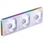 Sada ventilátorov do skrine Jonsbo ZA-420W — 3×140 mm PWM ARGB, biela