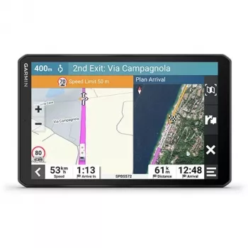 Navigátor GARMIN Camper 895 pevne zabudovaný 8 palcov TFT displej 1280x800, 32 GB, microSD, interná anténa, dotykový displej, čierny