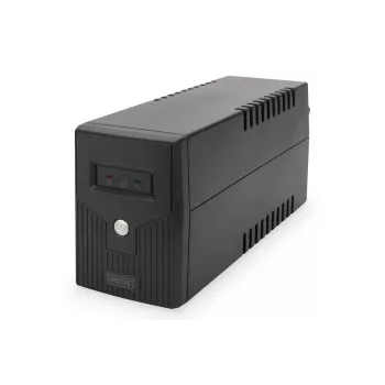 UPS DIGITUS DN-170063-B Line-Interactive 600 VA / 360 W, AVR, LCD, 2x Type-F výstupy, 7-Ah batéria