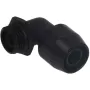 Alphacool HF skrutkovacia armatúra TPV kov - 90° otočná 12,7/7,6 mm - čierna (17455)
