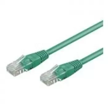 Wentronic Goobay CAT 6 patch kábel, U/UTP, zelený, 20 m - CCA medená zmes (68405)