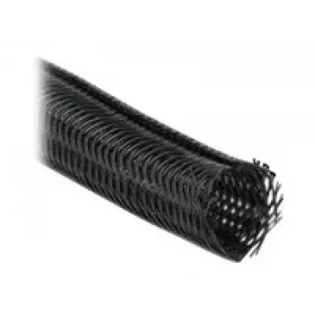 Opletená hadica DeLOCK 19046 10 m x 19 mm čierna