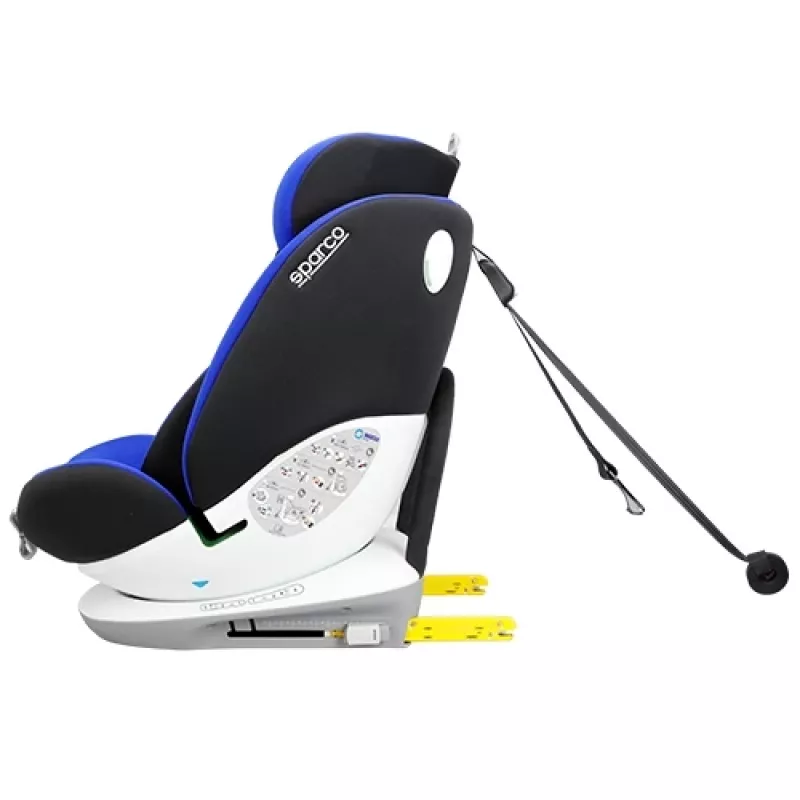 Detská autosedačka Sparco SK3000 Gray SK3000I_GR pre deti 40–150 cm