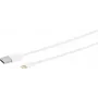 Lightning kábel S/CONN 14-12043 2 m biely USB A
