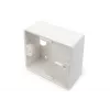 Zásuvka pod omietku Lanview LKS845 prázdne puzdro 80×80 mm pre montáž na stenu alebo panel