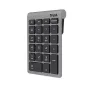 Numerický blok klávesov TRUST Xalas 22 klávesov RF Wireless nožnicové spínače pre notebook/PC, strieborná, 94 g