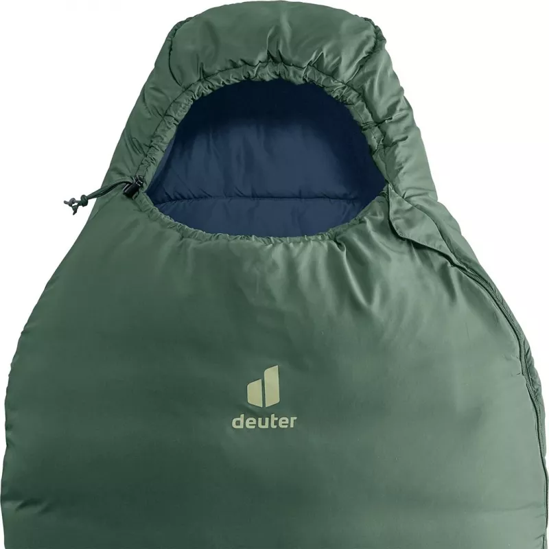 Spací vak DEUTER Orbit -5C/23F dospelý turistický, 2080×750×500 mm, syntetický, zelený