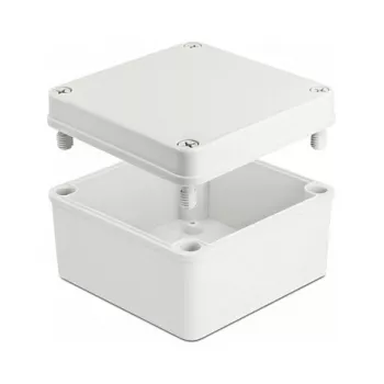 Puzdro DeLOCK inštalačné puzdro IP65 vodotesné 125 x 125 x 75 mm sivé