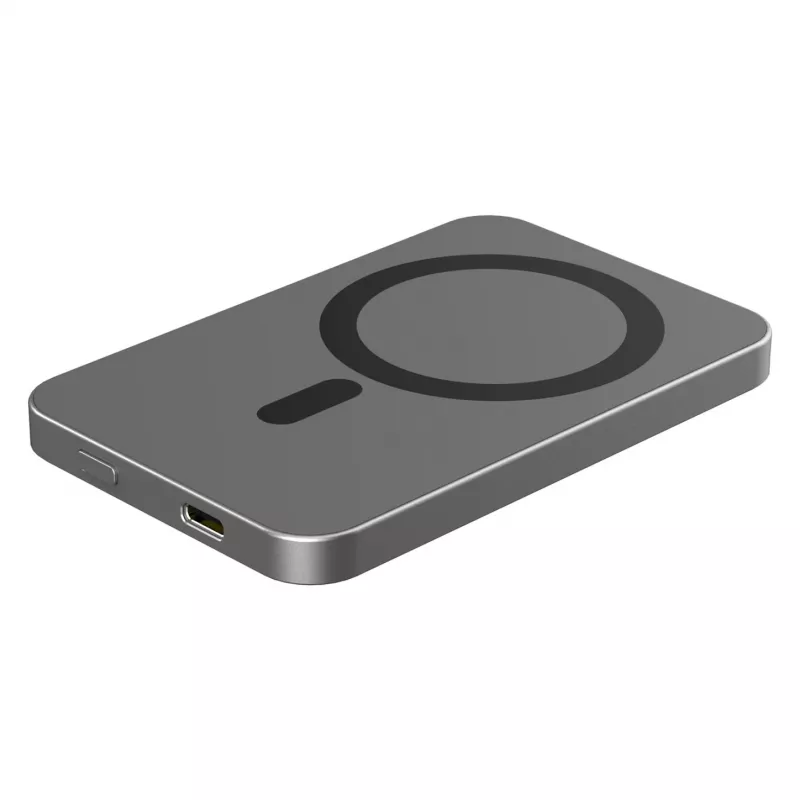 RealPower Powerbank PB-5000 MAG sivá 5 000 mAh