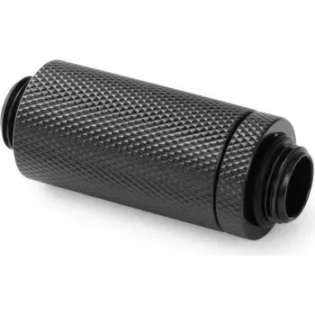 Alphacool ES D-Plug 41-69mm G1/4 AG na G1/4 AG - hlboká čierna (17650)