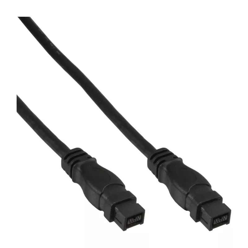 FireWire 800 kábel InLine 39902 1,8 m konektor samec/konektor samec čierny