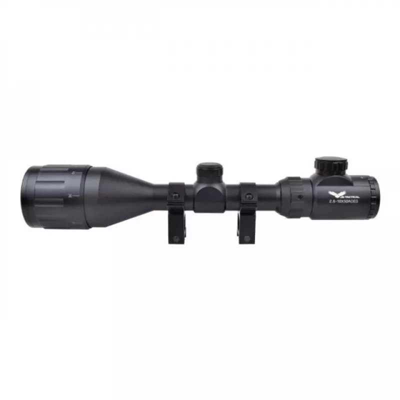 Puškohľad JS-Tactical 2.5-10x50 Mil-Dot s 22 mm lištou