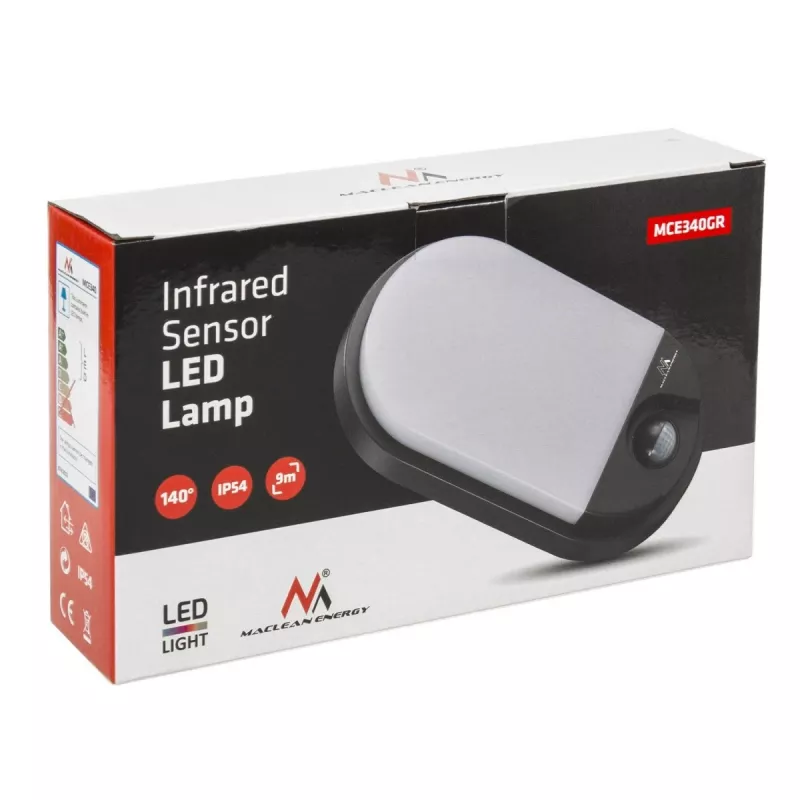LED lampa MACLEAN MCE340G 15W 1100 lm — LED vonkajšie osvetlenie