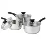 Súprava riadu Russell Hobbs RH00542EU7 — 3-dielne nepriľnavé panvice, vhodné do umývačky riadu
