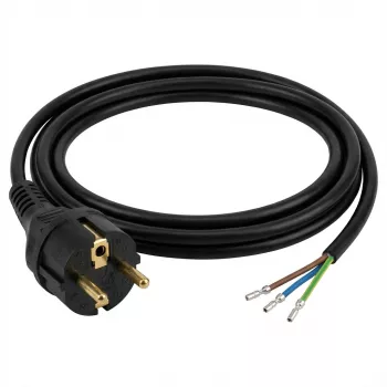 EFB-Elektronik napájací kábel ochranná vidlica 90° - otvorený koniec AE 1,8 m, 3 x 0,75 mm² výrobca: EFB Elektronik (EK504AE.1,8)