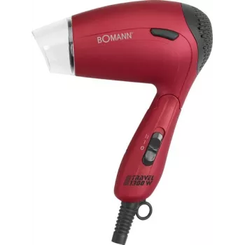 Bomann HTD 8005 CB fén na vlasy, 1300 W, 110-230 V, červená