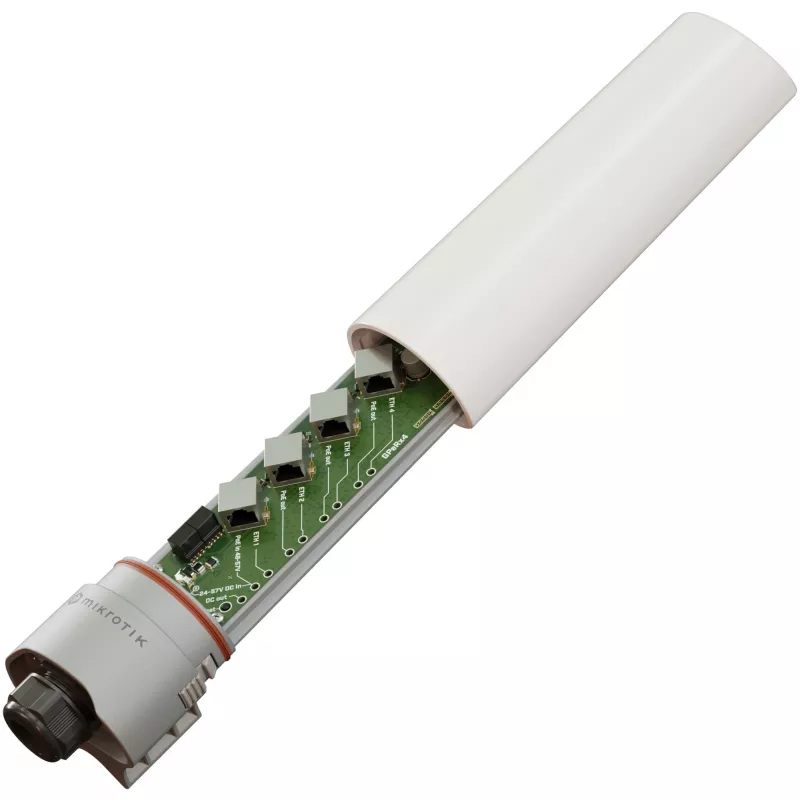 MikroTik GPeRx4 (GPER14i) PoE++ splitter/extender