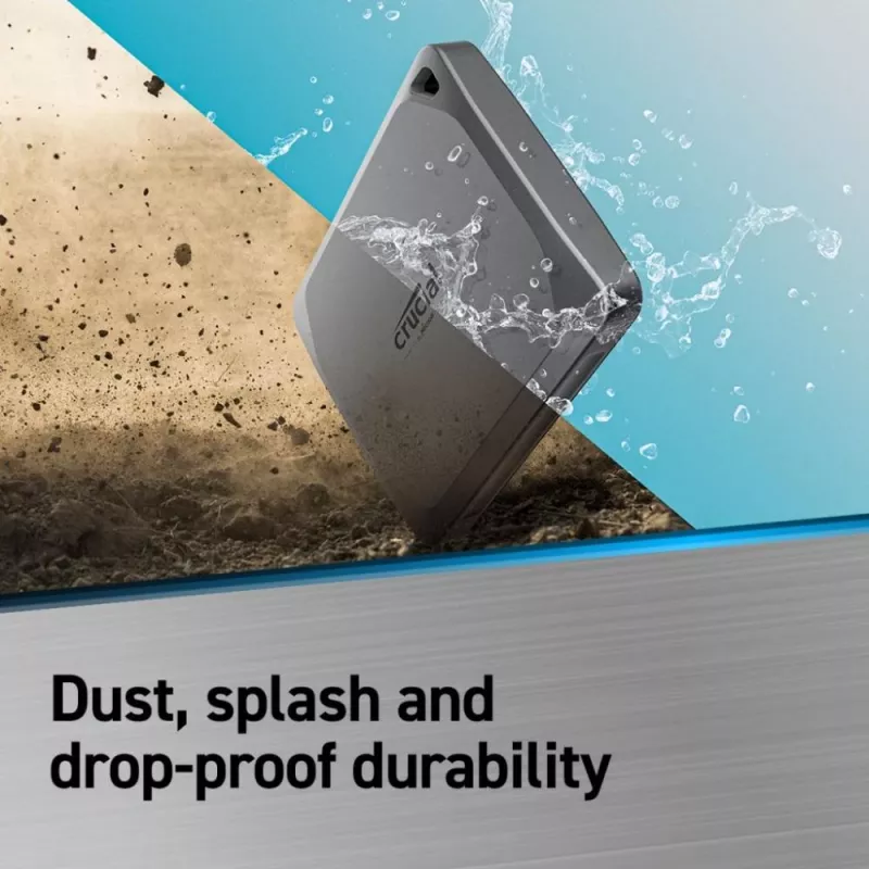 Crucial X9 Pro 4TB externý USB 3.2 Gen2 Type-C prenosný SSD
