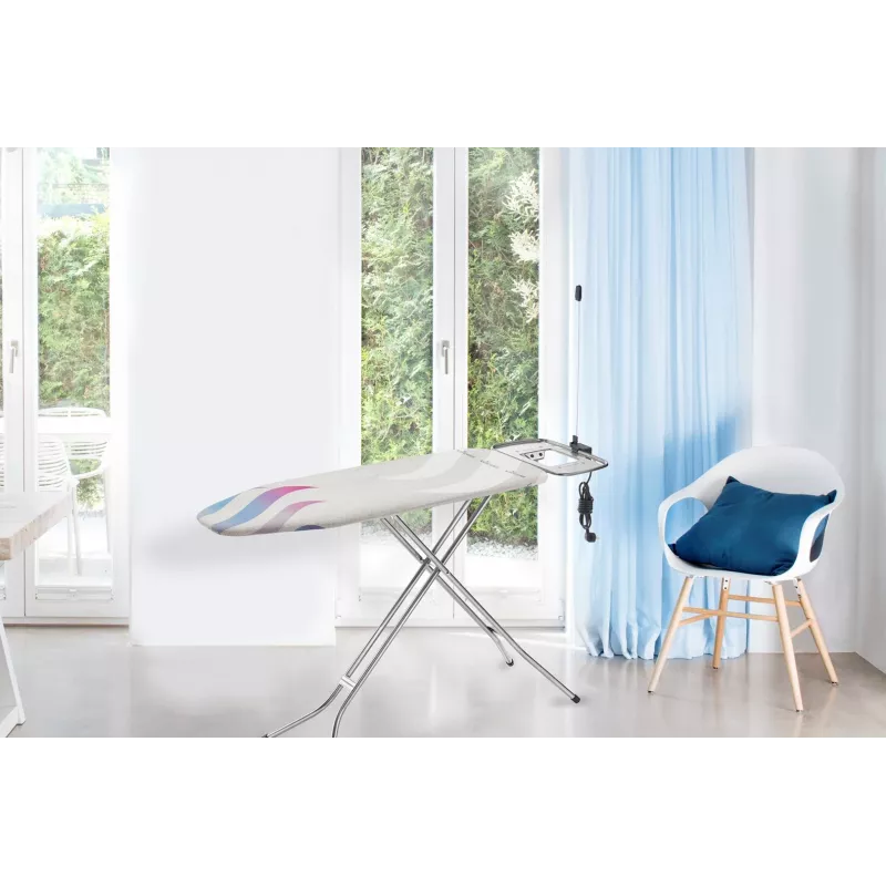 Potah na žehliacu dosku VILEDA Total Reflect modrý sivý biely pre žehliace dosky 1300 x 450 mm