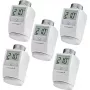 Termostat radiátora eQ-3 Homematic IP HKT sada 5 ks — inteligentná sada ventilov radiátora, 5 kusov