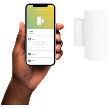 Senzor dverí/okna Avanca International HBSC-0109 — bezdrôtový Bluetooth, batéria CR2, 45×55 mm, biela