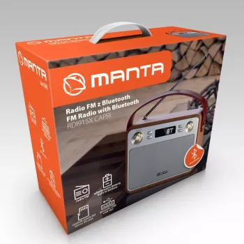 Manta RDI915X Capri rádio, FM, Bluetooth, USB