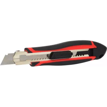 Rezací nôž ks tools 907.2175 — 18 mm zasúvacia čepeľ, kovové puzdro
