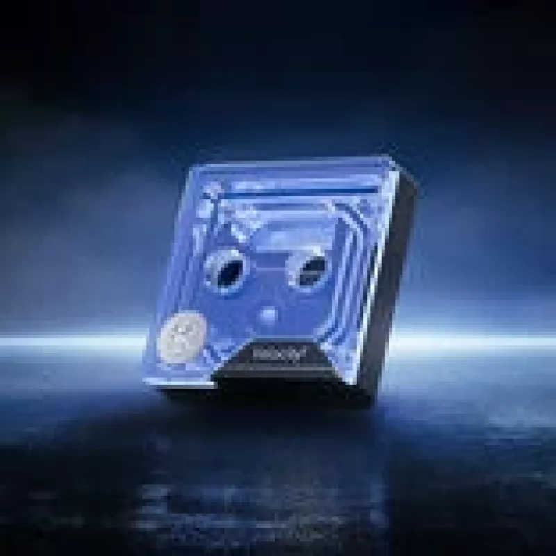 Vodný blok EK Water Blocks EK-Quantum Velocity³ pre Intel 1700/1851 a AMD AM5 socket, akrylová vrchná časť