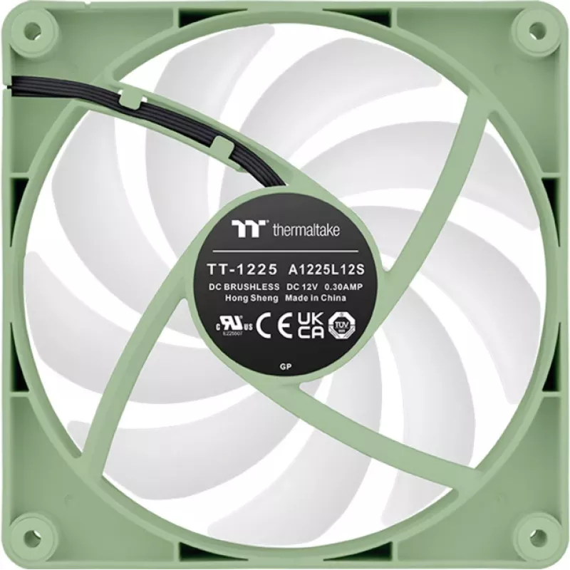 Ventilátor THERMALTAKE CT120 120 mm ARGB Sync svetlozelená, balenie 2 ks