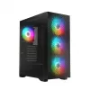 Logic DART PRO ARGB MIDI USB-C PC skriňa čierna