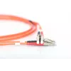 DIGITUS optický patch kábel LC/LC 50/125µm 3m multimode duplex bez halogénov do 1Gbit s meracím protokolom oranžový OM2 (DK-2533-03)