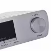 Kuchynské rádio BLAUPUNKT KR14BT s Bluetooth, UKV, LED displej, 2x0.8W, sieť/batéria, sivá