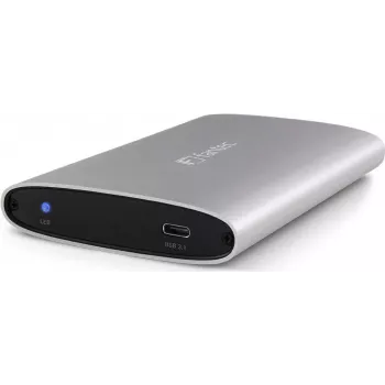 FANTEC ALU-25U31 2,5 USB 3.2 hliníkové puzdro pre SATA HDD/SSD, strieborná