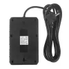 Predlžovacia zásuvka MACLEAN MCE393 B — 4 zásuvky, 3×USB, 110–240 V, 2500 W, 3 m kábel, čierna