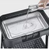 Stolný elektrický gril SEVERIN PG 8594 — 2000 W, obdĺžnikový rošt, čierny