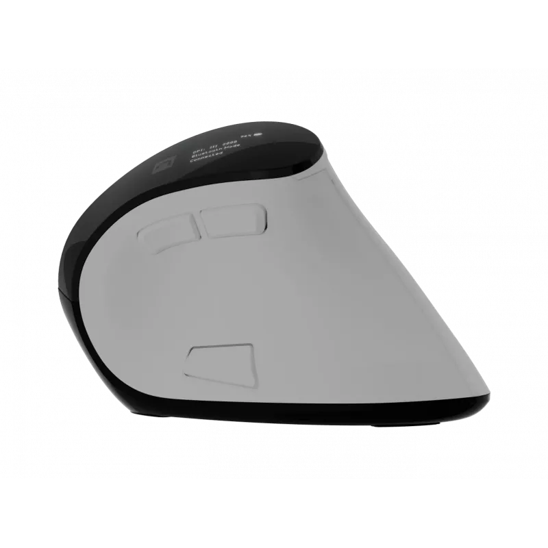 Bezdrôtová vertikálna myš NATEC Euphoniе Pro Bluetooth 5.0, 4000 DPI, programovateľná, tichá, biela