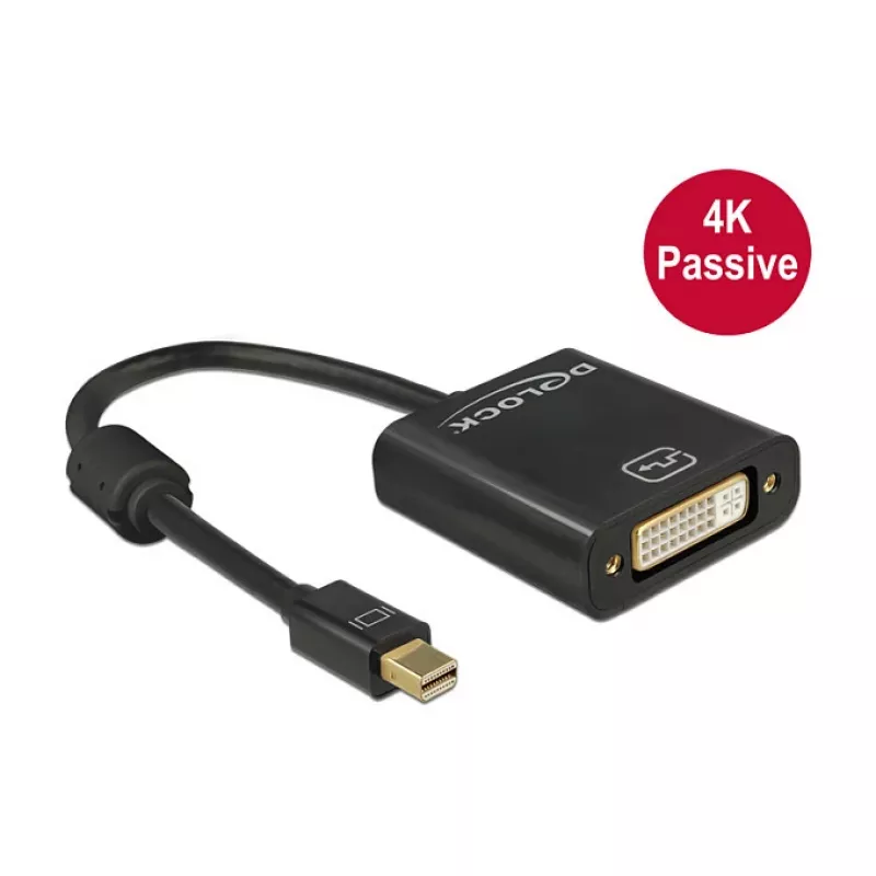 Video kábel adaptér DeLOCK 62605 Mini DisplayPort na DVI-I 0,2 m
