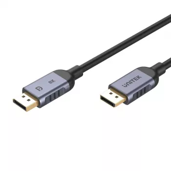 UNITEK C1628GY01-3M DisplayPort kábel čierny, sivý