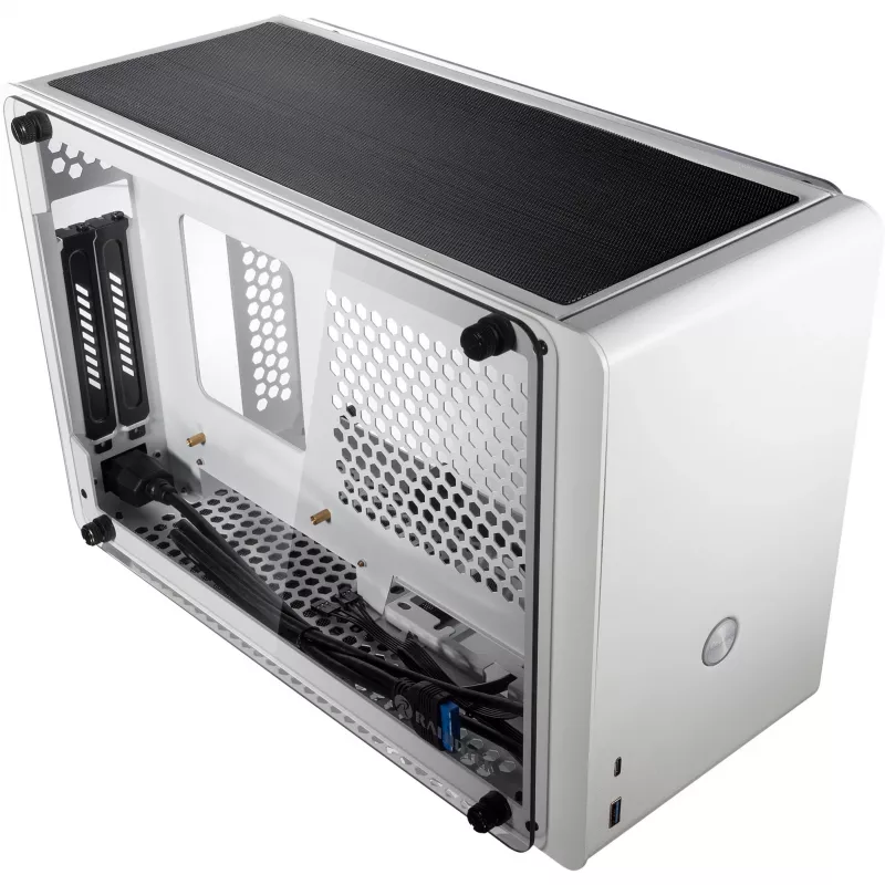 RAIJINTEK Ophion Mini-ITX skriňa s temperovaným sklom - biela - skriňa - Mini-ITX