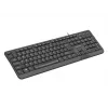 NATEC KLÁVESNICA TROUT SLIM USB, US-LAYOUT, ČIERNA
