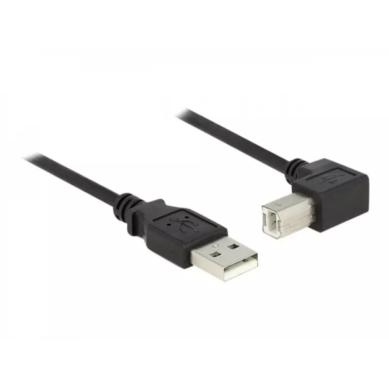 USB kábel DeLOCK 0,5 m USB 2.0-A USB 2.0-B čierny